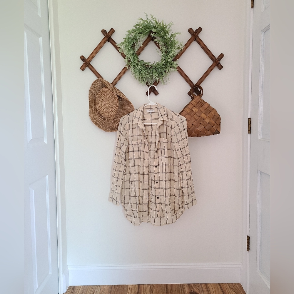 Madewell Plaid Button Up
